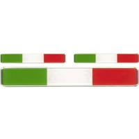 3D-stickers Italiaanse vlag 3 stuks