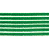 10x chenilledraad groen 50 cm Groen