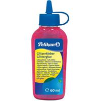 Pelikan glitterlijm, flacon van 60 ml, fuchsia