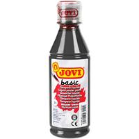 Jovi plakkaatverf, fles van 250 ml, zwart