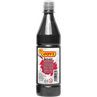 Jovi plakkaatverf, fles van 500 ml, zwart