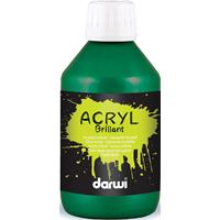 Darwi glanzende acrylverf, flacon van 250 ml, donkergroen
