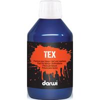 Darwi textielverf Tex, 250 ml, ultramarijn