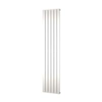 Plieger Cavallino Retto designradiator verticaal enkel middenaansluiting 2000x450mm 999W mat zwart 7250325