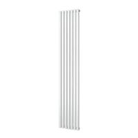 Plieger Siena designradiator verticaal enkel 1800x318mm 766W mat zwart 7250425