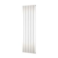 Plieger Cavallino Retto designradiator verticaal enkel middenaansluiting 2000x602mm 1332W mat zwart 7250323