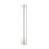 Plieger Cavallino Retto designradiator verticaal dubbel middenaansluiting 2000x298mm 905W mat zwart 7250317