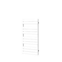 Plieger Genua M designradiator horizontaal middenaansluiting 1120x550mm 558W witstructuur 7250640