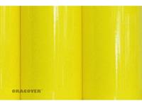 oracover Plotterfolie Easyplot (L x B) 10m x 20cm Transparent-Gelb (fluoreszierend)