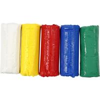 diverse Soft Clay Knetmasse, Sortierte Farben, H 9,5 cm, 400 g/ 1 Eimer