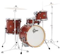 Gretsch Drums Gretsch Catalina Club Jazz 18 4pc Shell Pack Satin Walnut Glaze