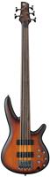 Ibanez SRF705 5-String Fretless Bass Brown Burst Flat