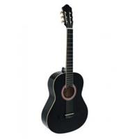 DIMAVERY AC-303 Classical Guitar, black