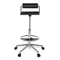 hjhoffice TOP Work 28 - Werkstoel / werkkruk/ verhoogde bureaustoel