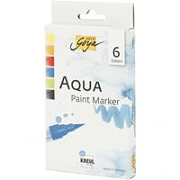 KREUL Aqua Paint Marker SOLO Goya, 6er-Set