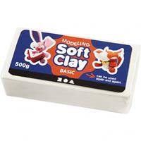 creativcompany Creativ Company Soft Clay - White 500gr.
