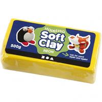 Creativ Company Soft Clay - Yellow 500gr.