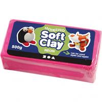creativcompany Creativ Company Soft Clay - Neon Pink 500gr.