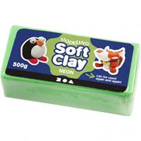creativcompany Creativ Company Soft Clay - Neon Green 500gr.