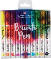 10 Talens ECOLINE®   Brush-Pens farbsortiert