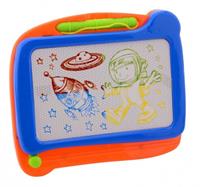 Johntoy Crea Kids magnetisch kleuren tekenbord oranje/blauw