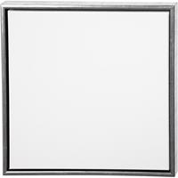 diverse ArtistLine Leinwand mit Rahmen, Weiß/Antiksilber, 54x54x3cm, 1 Stk