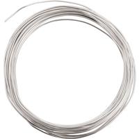 1x Hobby aluminium draad zilver 1 mm x 500 cm Zilver