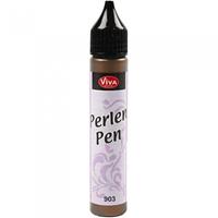 vivadecor ViVA DECOR Perlen Pen, 28 ml, bronze