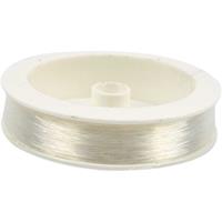 Rayher hobby materialen Nylon hobby draad transparant 0,4 mm x 100 meter Wit