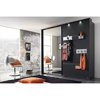 Rauch Orange home24 Rauch Pack´s Schwebetürenschrank Steinheim III Graumetallic mit Spiegel 226x210x72 cm (BxHxT) 2-türig Spanplatte Modern