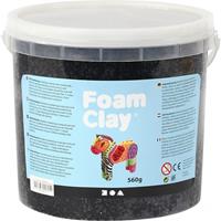 foamclay Foam Clay , Schwarz, 560 g/ 1 Eimer