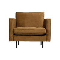 Be Pure Home Rodeo classic fauteuil honing geel velvet