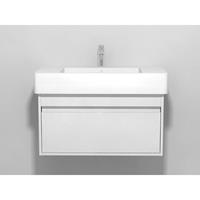 Duravit Ketho wastafelonderbouw met 1 lade 80x45.5x41cm voor Vero 032985 (ongeslepen) matwit KT669001818