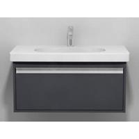 Duravit Ketho wastafelonderbouw met 1 lade 80x41x46.5cm voor D Code 034285 grafiet KT666704949