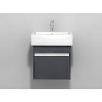 Duravit Ketho wastafelonderbouw met 1 lade 45x44x41cm voor Vero 045450 (ongeslepen) grafiet KT668504949