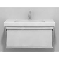 Duravit Ketho wastafelonderbouw met 1 lade 80x41x46.5cm voor D Code 034285 matwit KT666701818