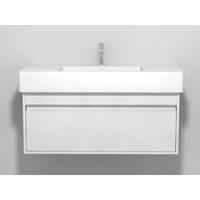 Duravit Ketho wastafelonderbouw met 1 lade 100x45.5x41cm voor Vero 032910 (ongeslepen) matwit KT669101818