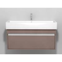 Duravit Ketho wastafelonderbouw met 1 lade 95x44x41cm voor Vero 045410 (ongeslepen) basalt KT668804343