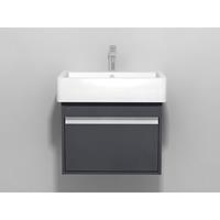 Duravit Ketho wastafelonderbouw met 1 lade 55x44x41cm voor Vero 045460 (ongeslepen) grafiet KT668604949