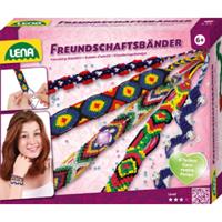 Simm Marketing LENA 42686 - Freundschaftsbänder Bastelset, Komplettset zum Flechten von Armbändern