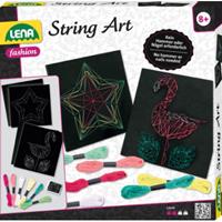 LENA String Art Fadenbilder Flamingo & Stern