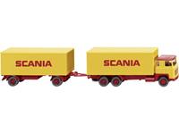 Wiking 045702 H0 Scania Koffer vrachtwagencombinatie