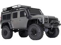 Traxxas Landrover Defender Zilver Brushed RC auto Elektro Crawler 4WD RTR 2,4 GHz