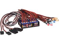 Reely RE-5631024 LED-verlichting Wit, Oranje, Rood, Blauw Knipperend 4.8 - 6 V