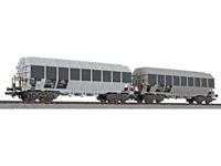 Liliput L230152 H0 2-delige set speciale wagons van de Ermewa