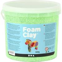 foamclay Foam Clay , Neongrün, 560 g/ 1 Eimer