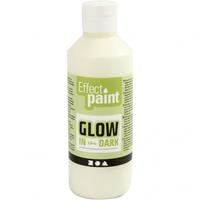 Creativ Company Glow in the dark paint - Geel 250ml