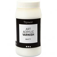 diverse Art Acrylic Varnish, Matt transparent, Weiß, 500 ml/ 1 Dose