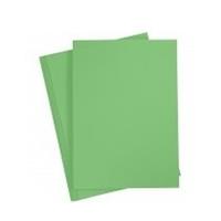A4 hobby karton groen 180 grams 10x Groen
