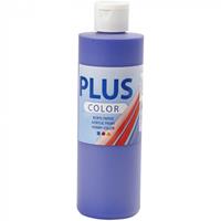 pluscolor Plus Color Bastelfarbe, Ultramarinblau, 250 ml/ 1 Fl.